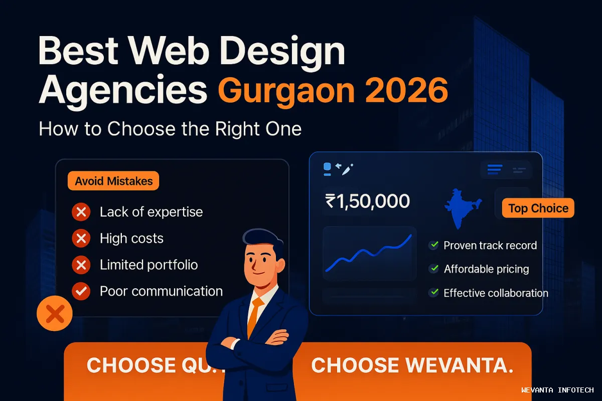 Best web design agencies in Gurgaon 2026 - choosing the right one