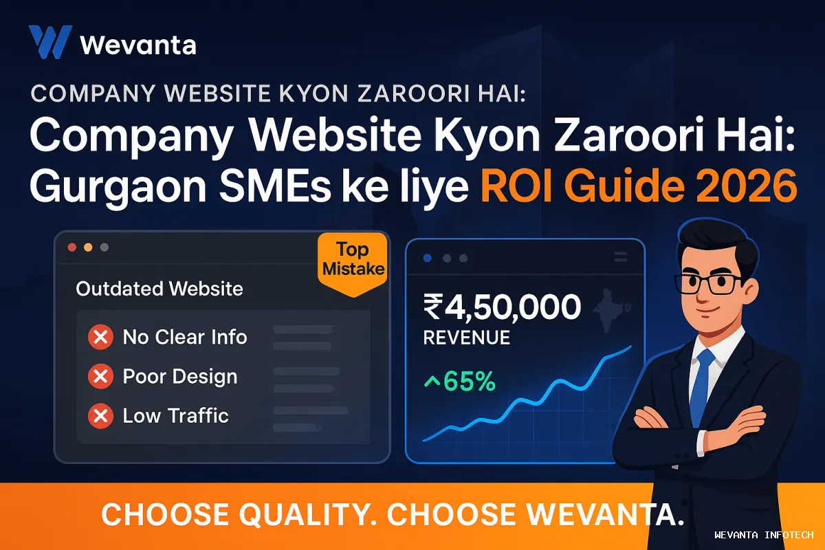 Professional website benefits for Gurgaon SMEs 2026