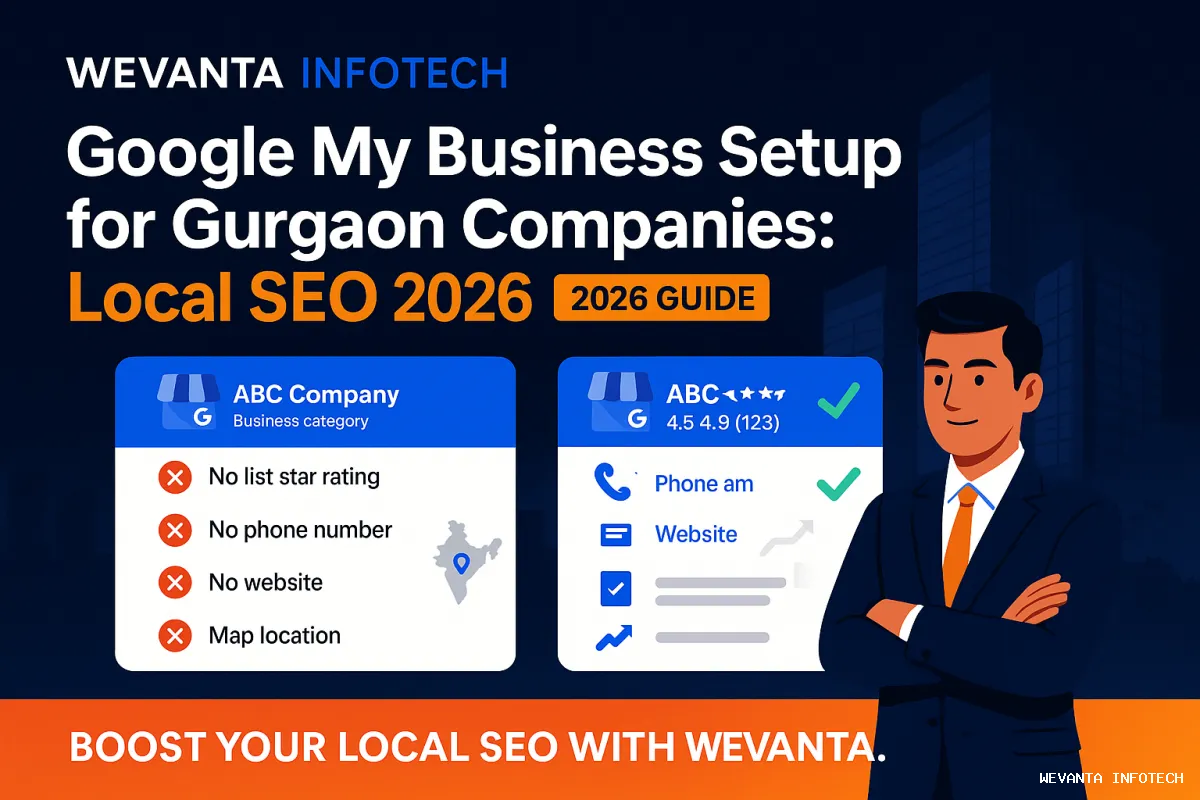 Local SEO guide for Google My Business setup in Gurgaon 2026