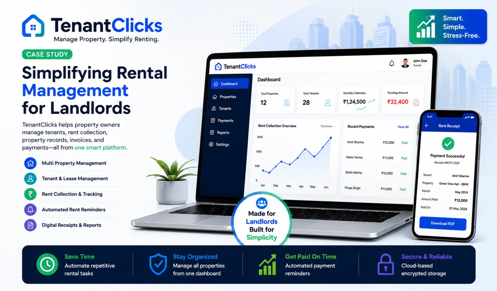 Tenant Management Web & Mobile App